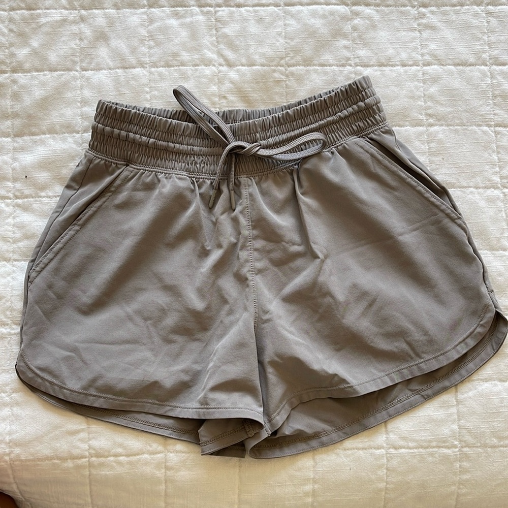 Abercrombie & Fitch Gray Athletic Shorts